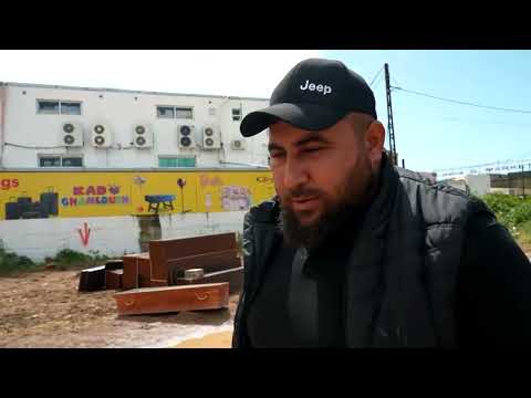 Lebanese man scours home bombed by Israel for mementos of his slain family
