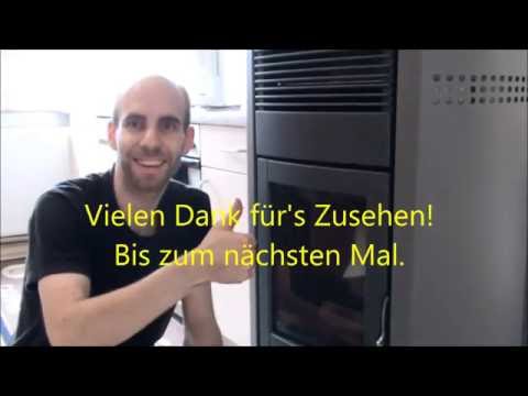 Reinigung Wartung eines Pelletofens MCZ EGO Air nach dem Ende der Heizperiode Teil 2