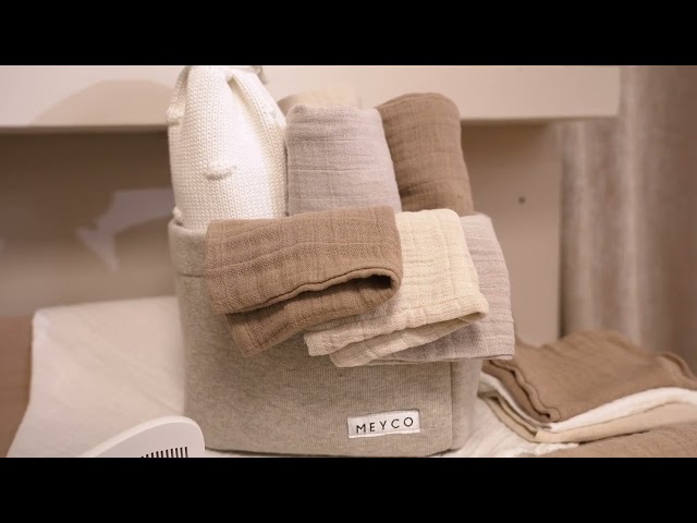 Video Teaser für Meyco Baby Voorjaarscollectie 2024 Greige