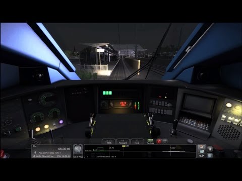 Train Simulator 2016 HD: Ligne Grande Vitesse Marseille – Avignon TGV Duplex Career Scenario 3