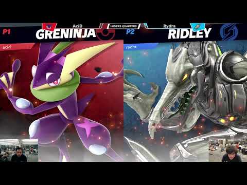 The Midweekly #10 - Losers Quarters - AciD (Greninja) vs Rydra (Ridley)
