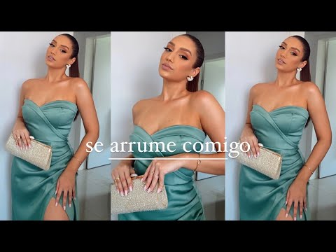 ARRUME-SE COMIGO *MADRINHA DE CASAMENTO* | GRWM COMPLETO