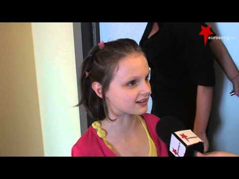Interview Mai-Li - Zo vrolijk was ik nooit (Junior Eurosong 2012)