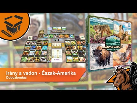 UNBOXING: Irány a vadon - Észak-Amerika (Keystone: North America) - Szellemlovas