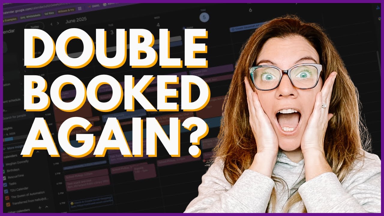 How to combine all your google calendars and stop double booking your day!