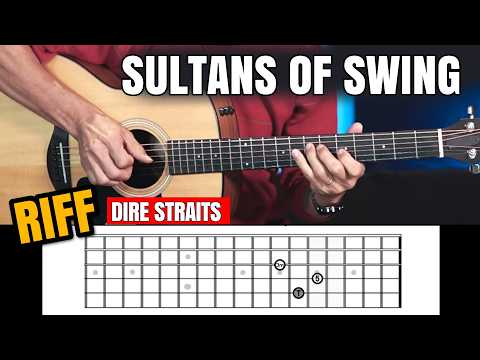 How to play Sultans Of Swing on solo guitar - Prof. Sidimar Antunes