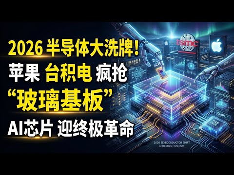 2026半导体大洗牌！苹果台积电疯抢&ldquo;玻璃基板&rdquo;，AI芯片迎终极革命 | Glass Substrate: The 2026 AI Chip Revolution!
