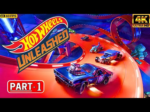 HOT WHEELS UNLEASHED PC Gameplay Walkthrough PART 1 [ 4K 60FPS ULTRA ] No Commentary ( FULL GAME )