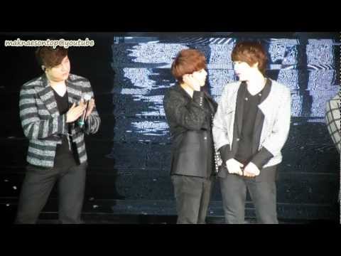 120427 SS4 Indonesia Day 1 KyuWook moments [by maknaesontop]