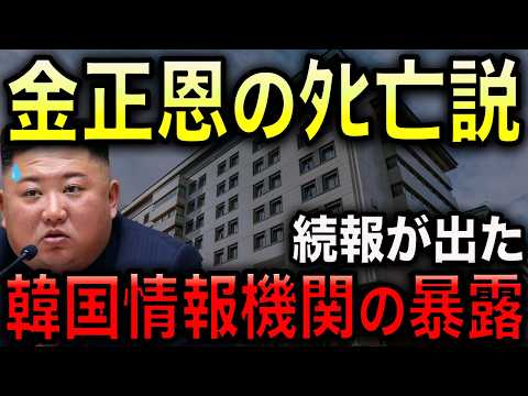 【金正恩死亡説に続報】韓国情報機関が正式に発信！金正恩の現在の健康状態まで発覚！【光岡かつみの報道解説】