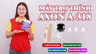Video hướng dẫn sử dụng máy trợ thính không dây pin sạc Axon A-318