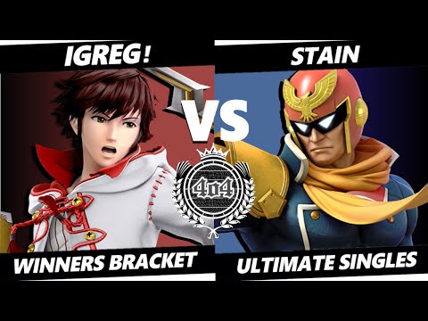 4o4 Smash Night 54 - iGreg! (Robin) vs Stain (Captain Falcon) - Winners Round 4