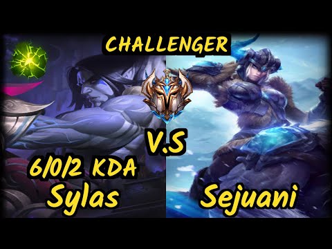 MADL Bluerzor (SYLAS) vs SEJUANI - 6/0/2 KDA JUNGLE CHALLENGER GAMEPLAY - EUW