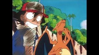 Charizard burning ash for 1 minute straight