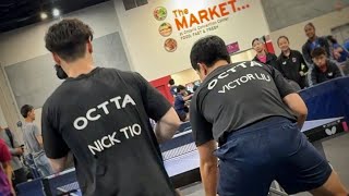 Nick Tio & Victor Liu vs Nandan Naresh & Daniel Tran // US National Championships Mens Doubles SF