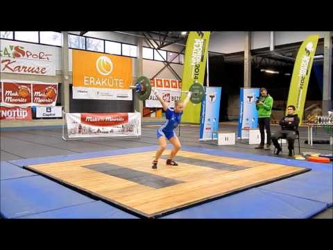 A.Matjuhhina 49kg - Eesti rekord U15