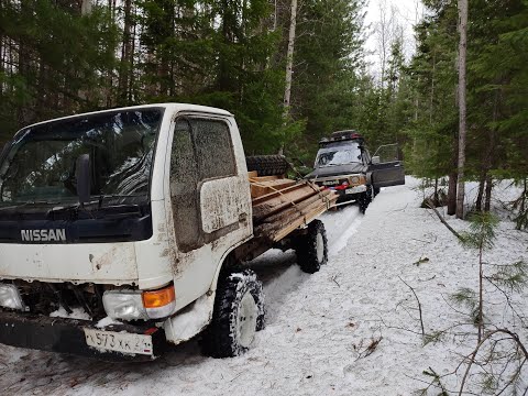 МАЙСКИЙ ВЫЕЗД НА ИЗБУ 2023/ИСПЫТАНИЯ НИССАН АТЛАС 4Х4