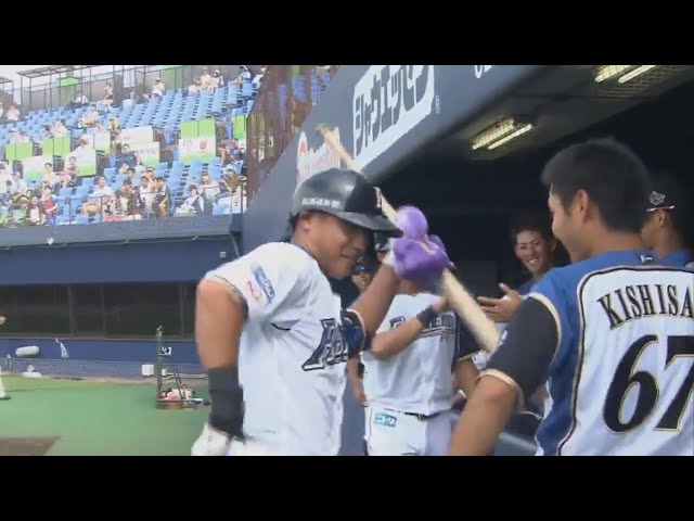 【ファーム】ファイターズ・森本 低めの球をうまく打ち返す2ランホームラン!! 2017/8/25 F-DB(ファーム)