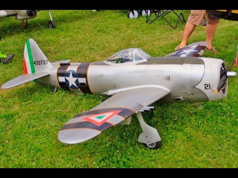 1/5 SCALE ZIROLI RC REPUBLIC P-47 THUNDERBOLT EME 60cc - DANNY AT NLMFC - 2016