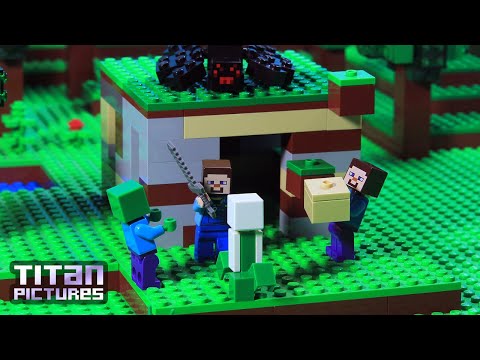 Lego Minecraft - Clan Wars | Villager vs Pillager | Episode 5 - Common Goal
