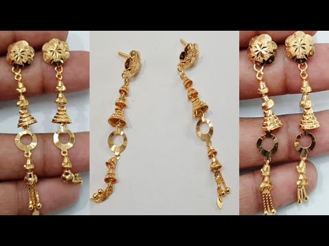 latest gold suidhaga earrings designs 2021 with price...