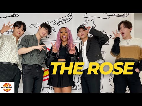 THE ROSE ANSWER QUESTIONS WHILE EATING SOUR CANDIES | MUCHMUSIC