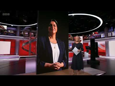 BBC News At Six।। Studio B's new look।। Headlines and intro।। 08/09/2025.