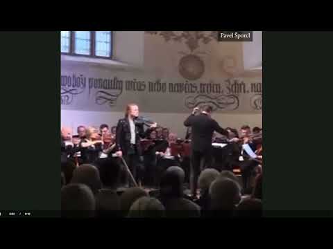 Crazy Conductor Attacks Violin (Pavel Šporcl)