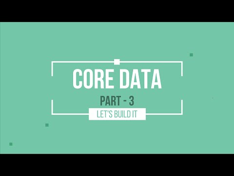 Lesson 3 - Core Data: Showing images on cell from Core Data | Swift 5, Xcode 11