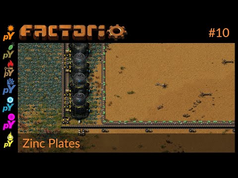 Zinc Plates | Part 10 | Factorio PyAE | Pyanodons Alternative Energy