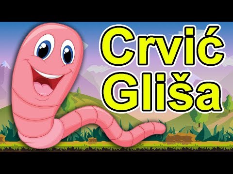 Crvić Gliša - HIT PESMICA za decu | Dečija pesma o životinjama | Muzika za bebe | Crvic Glisa | Worm