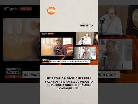 secretário Marcelo Ferreira participa do programa Controle Geral.