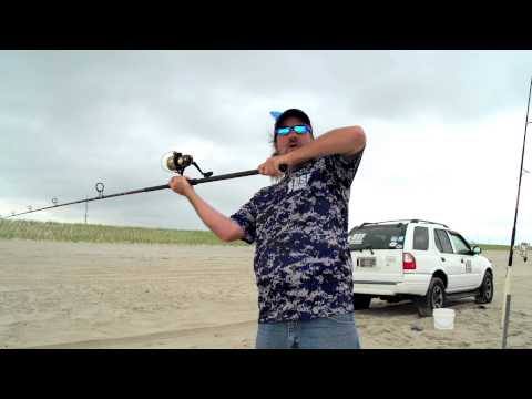 How to Basic Cast a Surf Rod