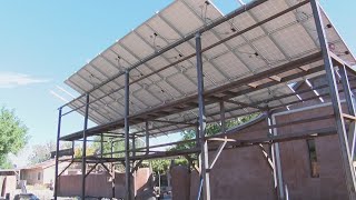 Albuquerque man builds solar farm on property