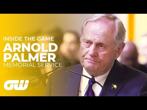 Arnold Palmer Memorial Service With Words From Jack Nicklaus & Grandson Sam Saunders | Golfing World