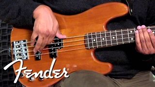 Video thumbnail for New Fender Deluxe Active Basses Demo | Fender by Fender