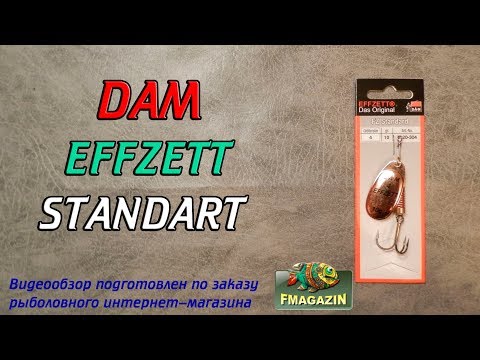 Błystka Obrotowa Dam Standard Dressed Spinner 4 10g S Fireshark film wideo