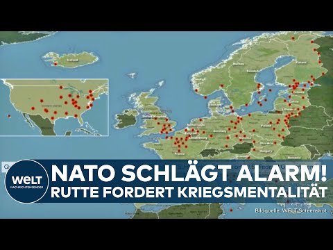 PUTINS KRIEG: Nato schlägt Alarm! Rutte will wegen Russland zur Kriegsmentalität übergehen