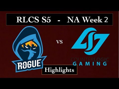 ROGUE vs CLG Highlights - NA RLCS S5 WEEK PLAY - WEEK 2