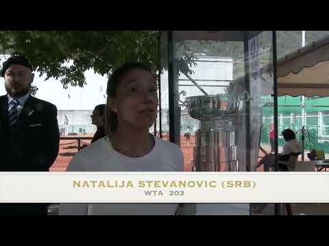 Interview Natalija Stevanovic at Raiffeisen Bellinzona Ladies Open 19.04.23