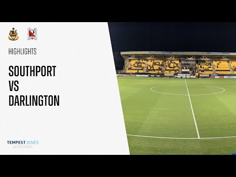 Southport 2-0 Darlington - National League North - 2023/24