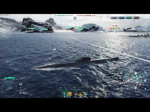 World of Warships PTS 0.10.7 Type XXI(21) U-Boat