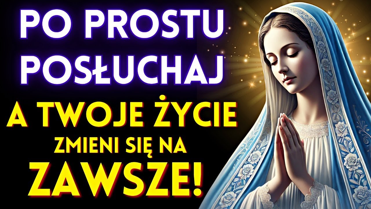 🛑MODLITWA DO MATKI BOŻEJ CUDÓW - JEJ CUD SZYBKO UDZIELONY✝️