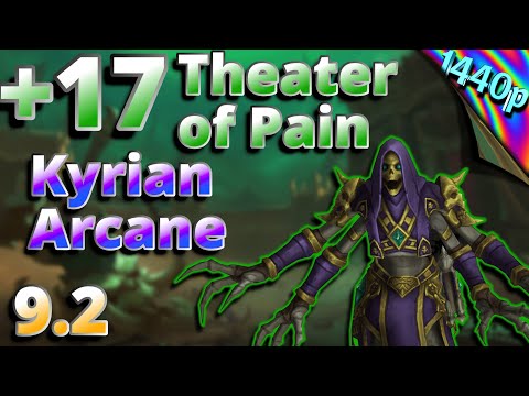 +17 ToP Kyrian Arcane Mage 9.2 Gameplay