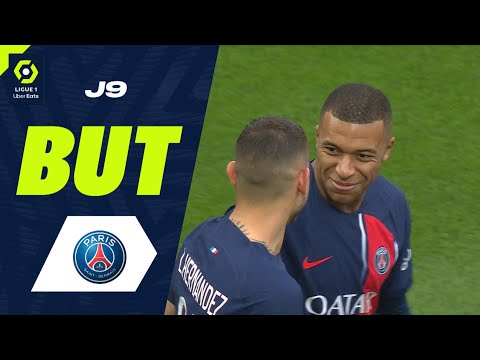 But Kylian MBAPPE (10' pen - PSG) PARIS SAINT-GERMAIN - RC STRASBOURG ALSACE (3-0) 23/24
