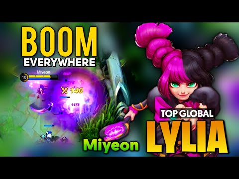 Lylia Nonstop Explosion Damage [Top Global Lylia Best Build 2022] by Miyeon - Mobile Legends