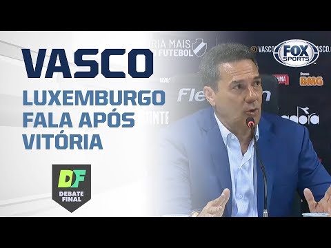 LUXEMBURGO FALA APÓS VITÓRIA DO VASCO SOBRE O INTER