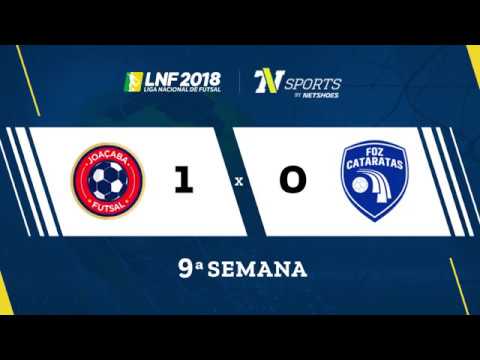 LNF2018 - Joaçaba 1 x 0 Foz Cataratas - Gols - 9ª Rodada