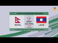 AFC Asian Cup Saudi Arabia 2027 Qualifiers Final Round LAOS VS NEPAL