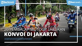 Marc Marquez & 19 Pembalap Lainnya Lakukan Parade MotoGP di Jakarta, Transjakarta Tetap Beroperasi